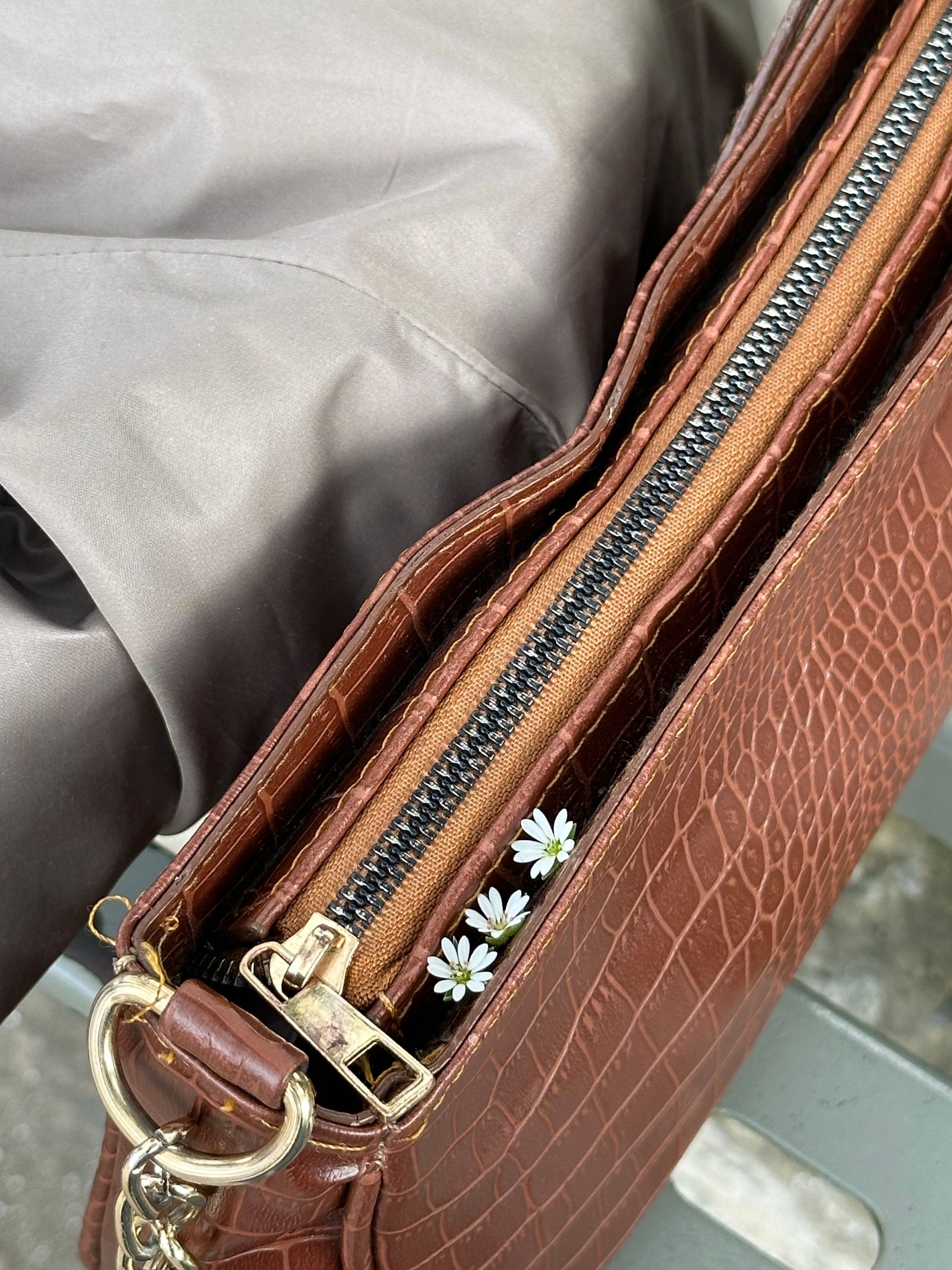 "textured leather bag worth spending more money on